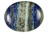 1.7" Polished Lapis Lazuli Pocket Stone  - Photo 3